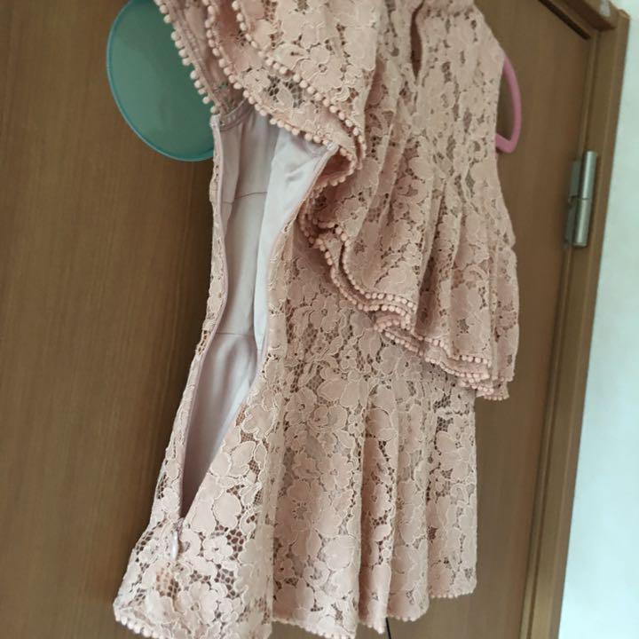 eimy istoire レースフリルノースリーブトップス F