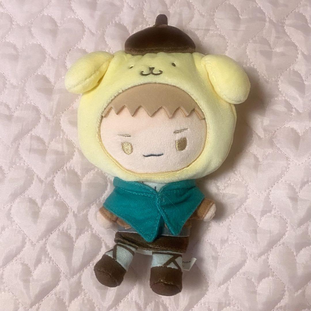 進撃の巨人 サンリオ むにゅぐるみ ポムポムプリン ジャン キルシュタイン♥に近い