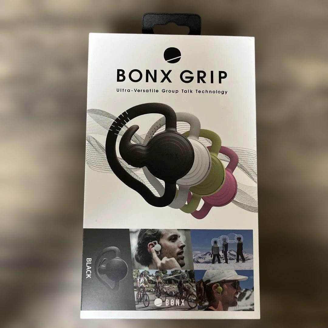 中古BONX GRIP ブラック イヤホン２個 BONX GRIP ワイヤレスイヤホン ブラック 2個セット - メルカリ