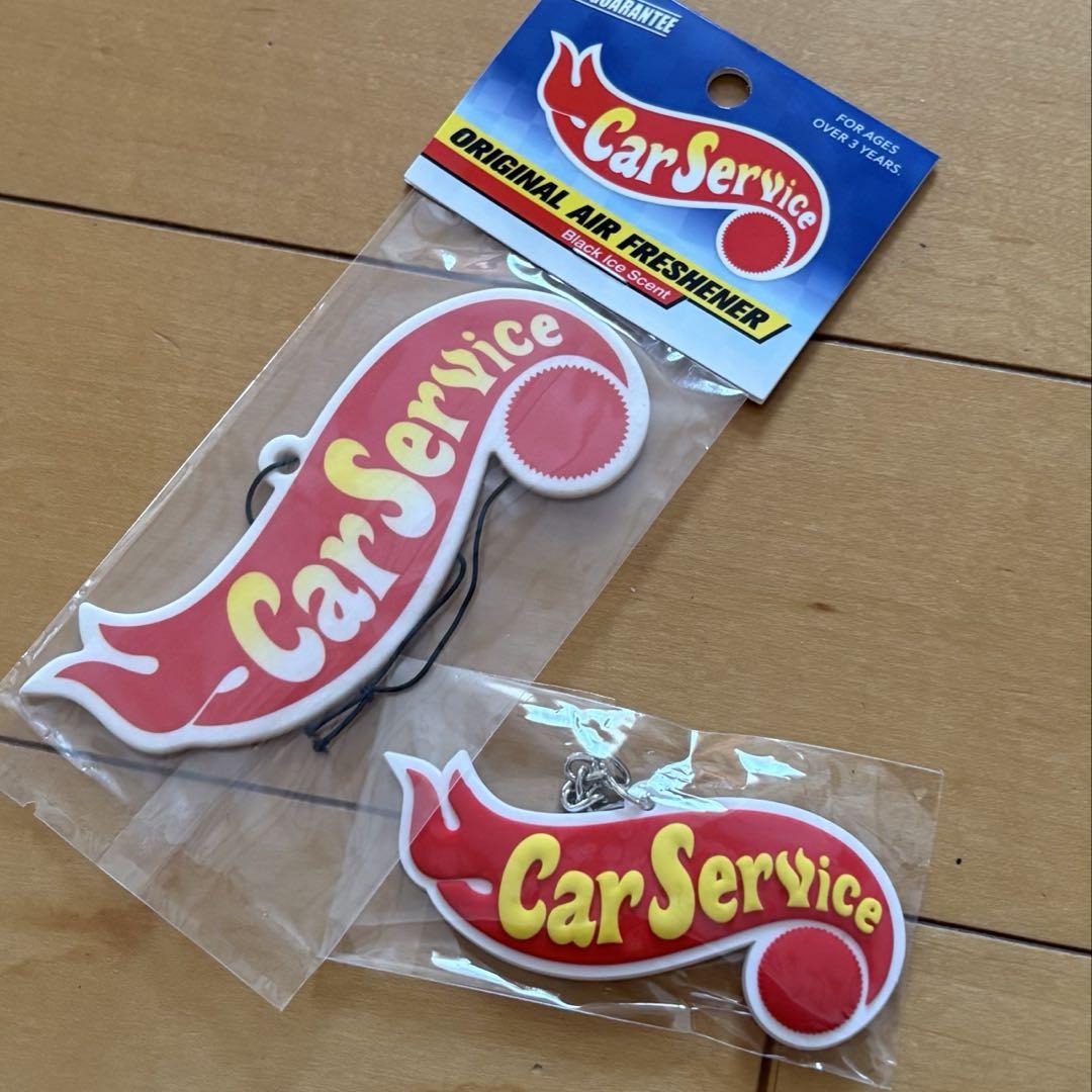 carservice カーサービス エアフレッシュナー キーチェーン