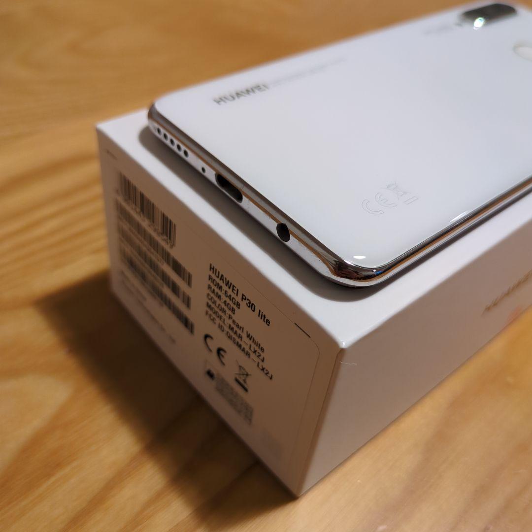 HUAWEI P30 lite パールホワイト 64GB スマートフォン・携帯電話