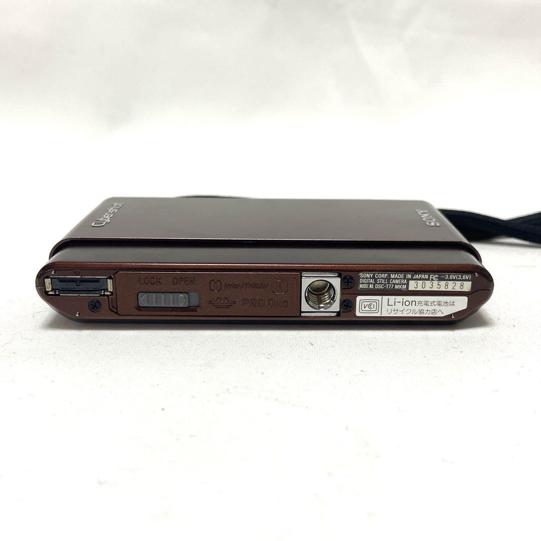 SONY Cyber-shot DSC-T77 コンパクトデジタルカメラ
