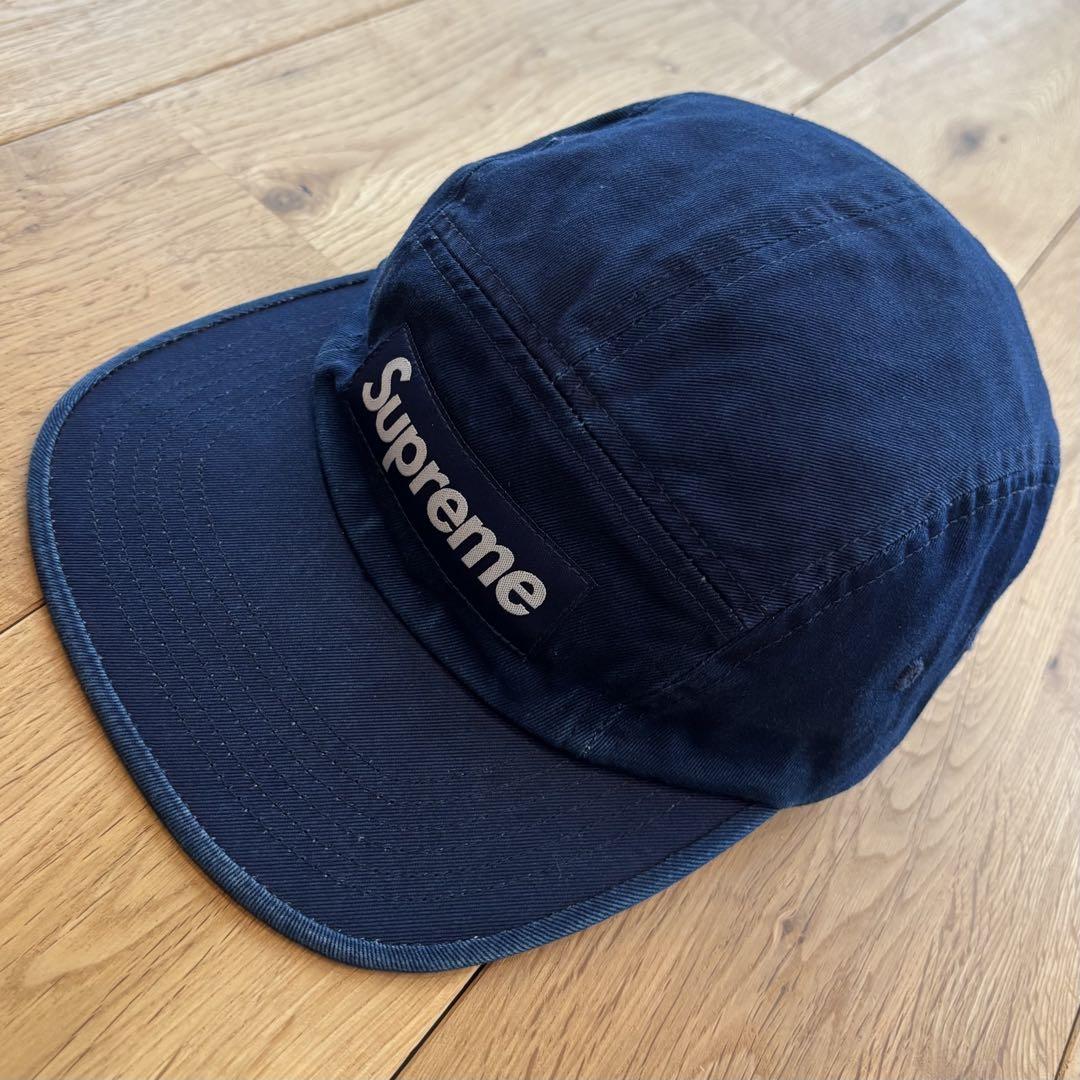 帽子 Supreme Washed Chino Twill Camp Cap 25SS