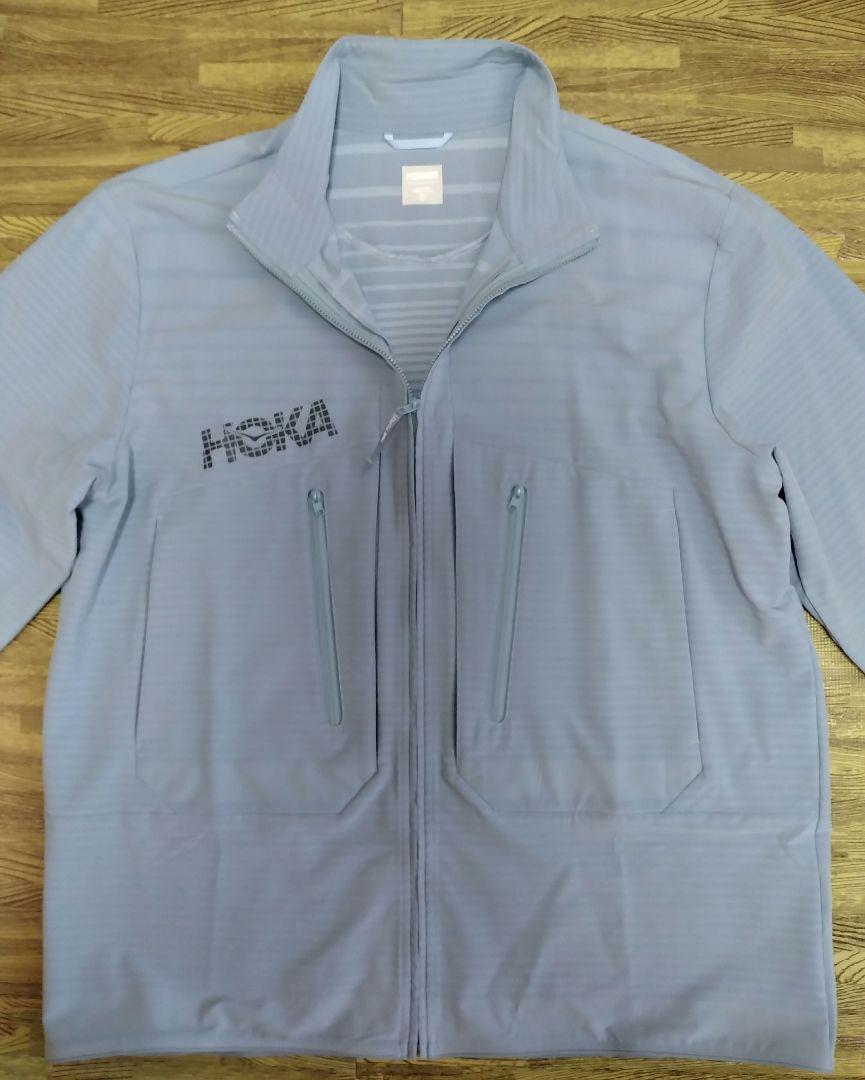 HOKA MISSION FULL ZIP ライトブルー