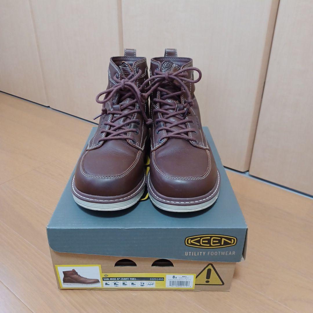 KEENサンノゼシックス(ソフトトゥ)26cmブーツ
