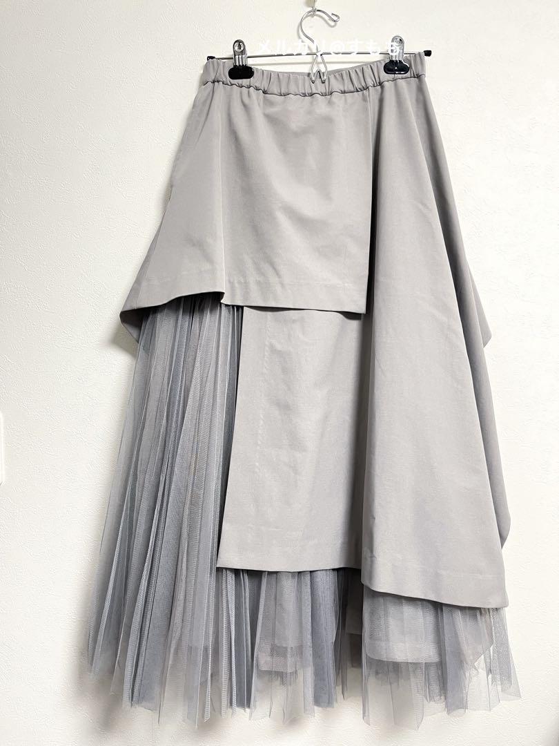 OVERLAPPING SKIRT
