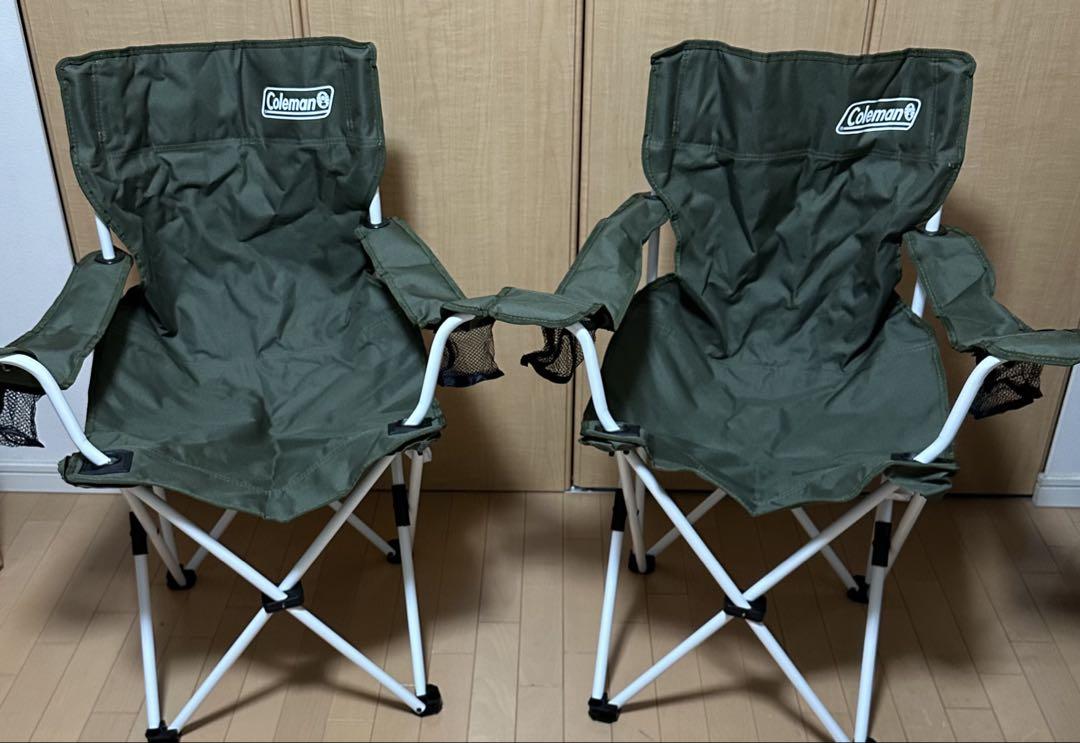 コールマン リゾートチェア オリーブ2脚セット Coleman