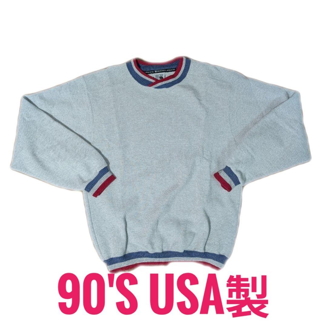 90\'s希少USA製 Russell Athletic クルーネック トレーナー