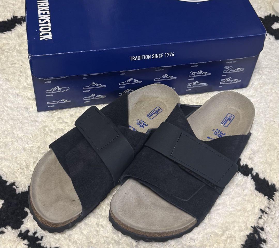 BIRKENSTOCK Kyoto サンダル 36 ネイビー