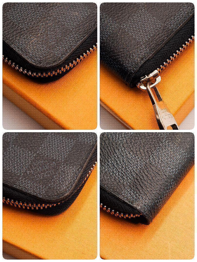 ルイヴィトン【最高級美品】ダミエコバルトジッピーウォレットヴェルティカル長財布