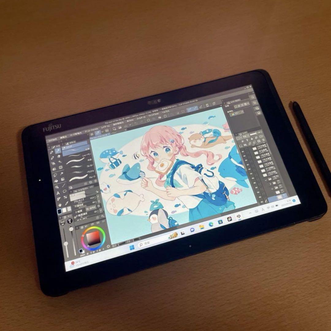 Fujitsu Windowsタブレット 本体 - メルカリ