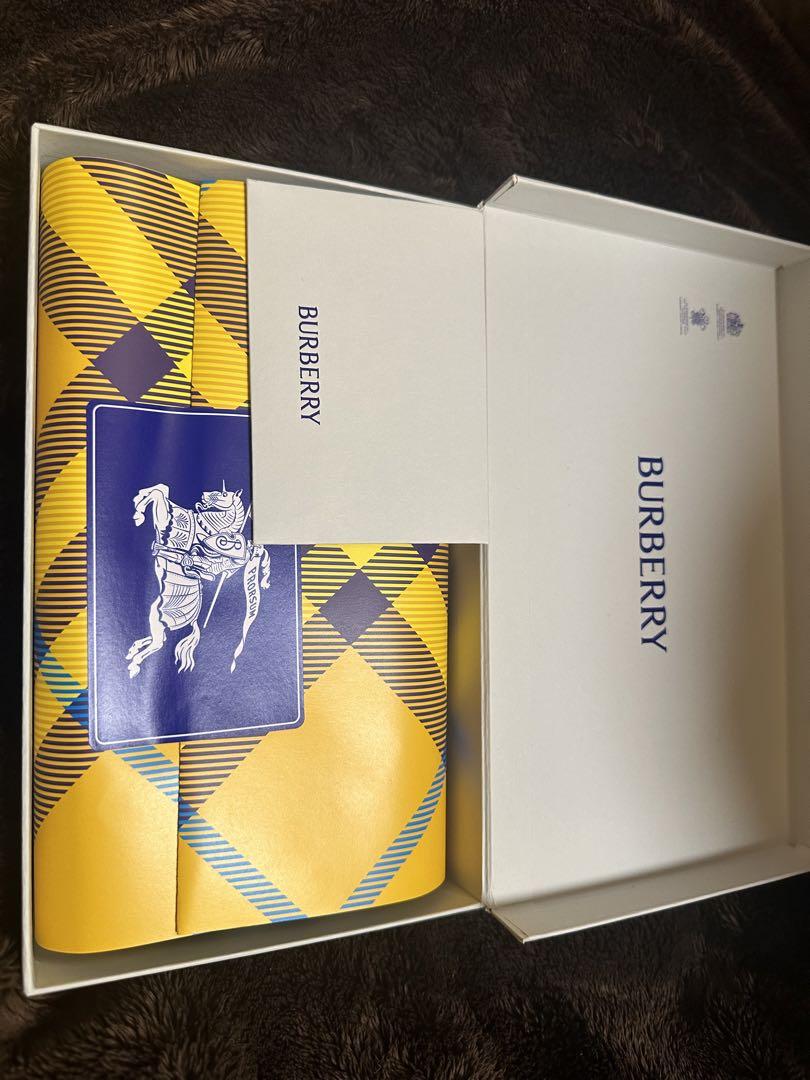 Burberry ソックス　メンズ