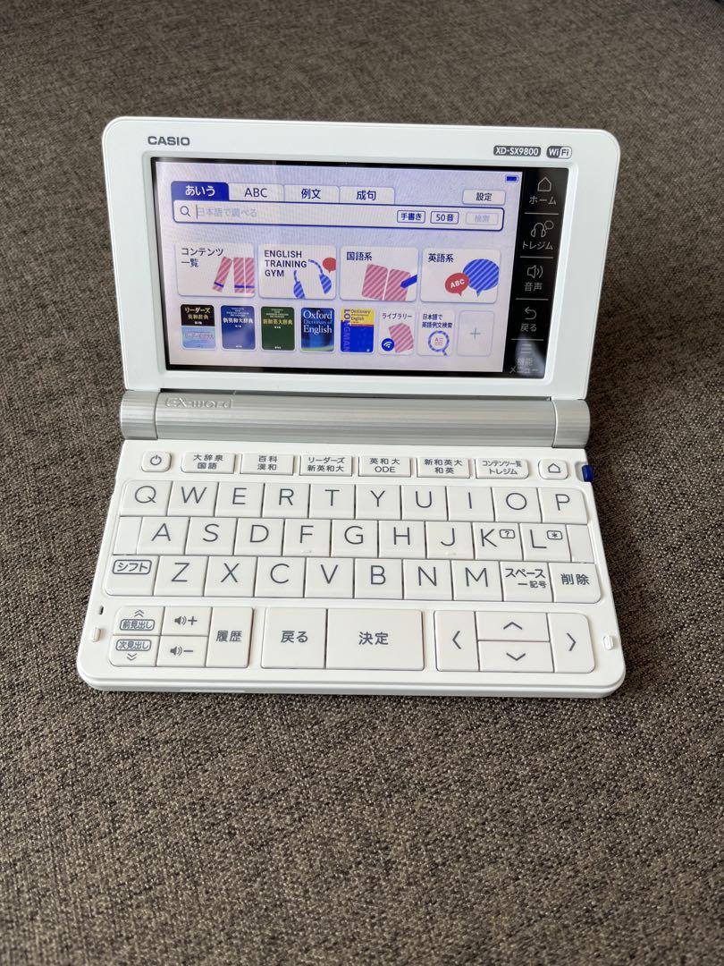 CASIO EX-word XD-SX9800Wi-Fi対応