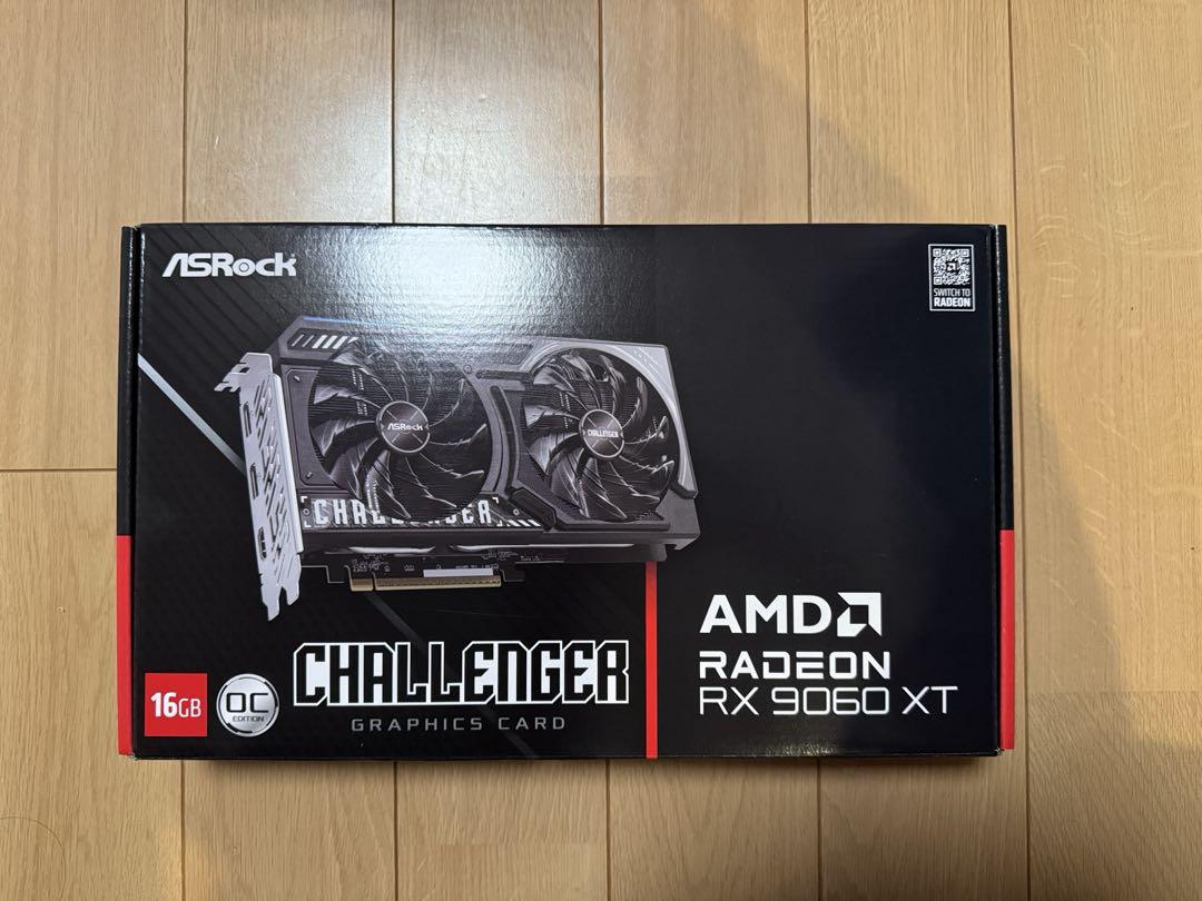 グラフィックボード・グラボ・ビデオカード ASRock AMD Radeon RX 9060 XT 16GB