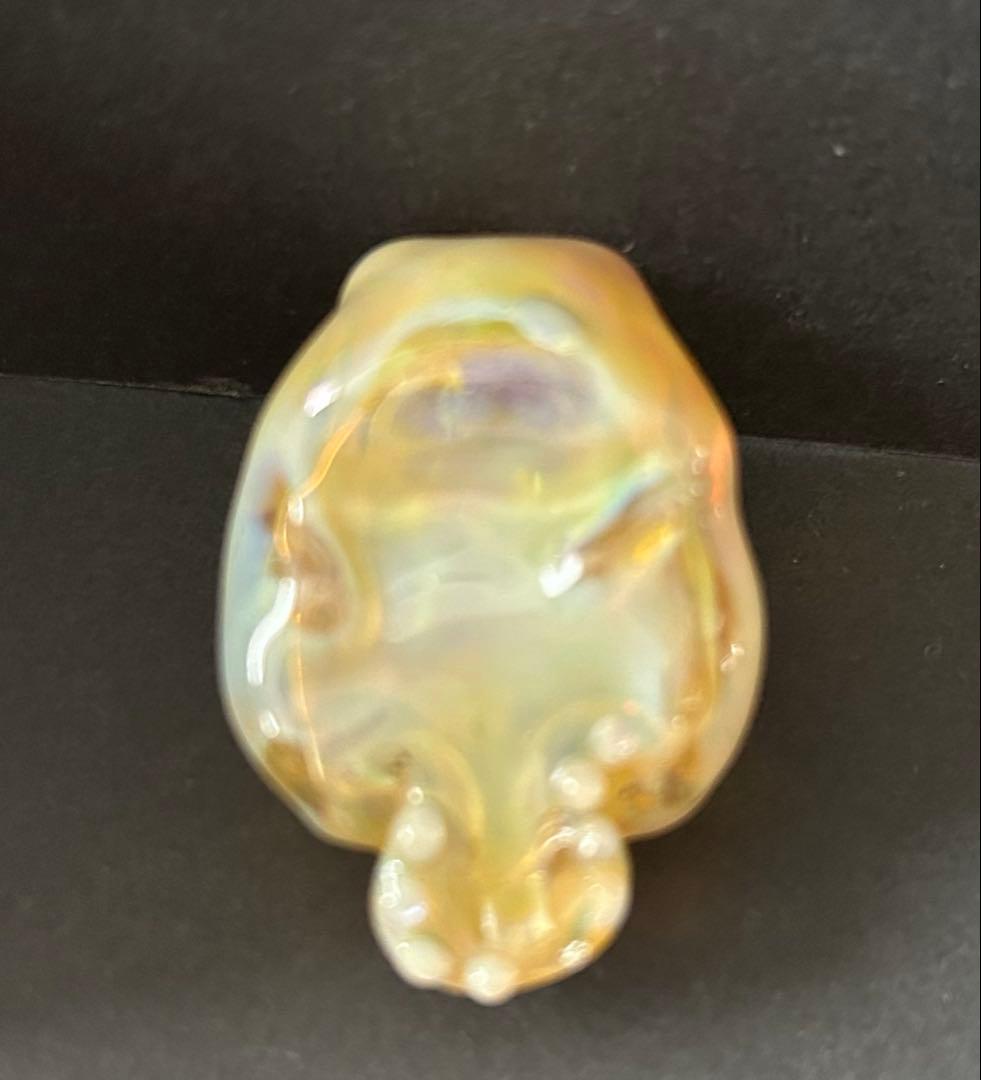 TATAトーキングアバウトジアブストラクション 希少★スカルペンダントガラス細工 TATAトーキングアバウトジアブストラクション 希少★スカルペンダントガラス細工