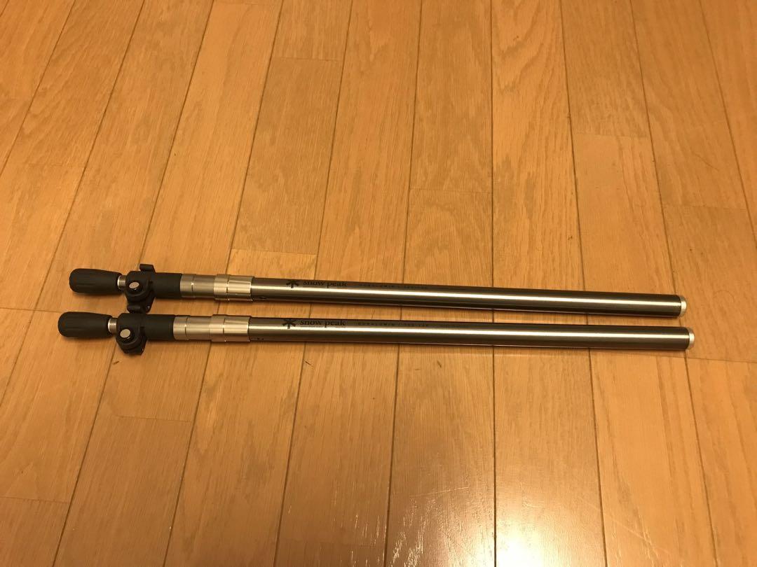 【廃盤品】スノーピーク　スピードスコープ　2本セット 廃盤品】スノーピーク スピードスコープ 2本セット アウトドア