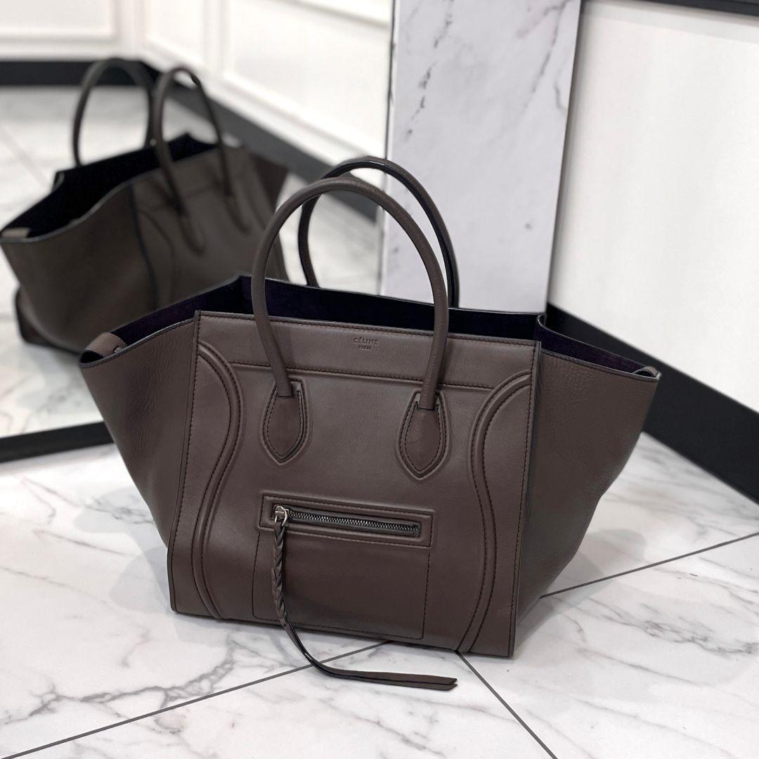 CELINE セリーヌ ラゲージ ファントム ブラウン