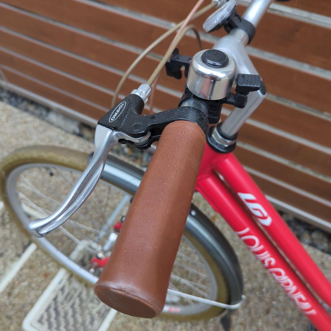 LOUIS GARNEAU 赤 小径自転車　ミニベロ(名古屋周辺引き取り) LOUIS GARNEAU 赤 小径自転車 ミニベロ(名古屋周辺引き取り
