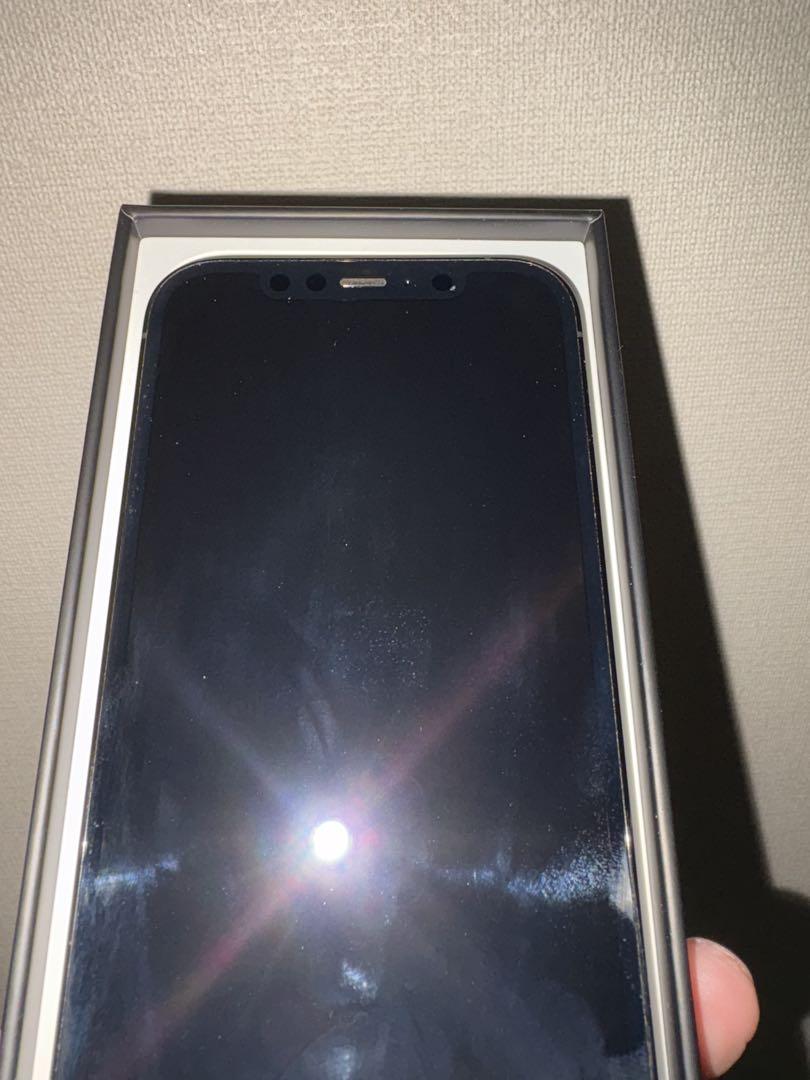 iphone 12pro 256GB グラファイト ケース、ガラスフィルム付き