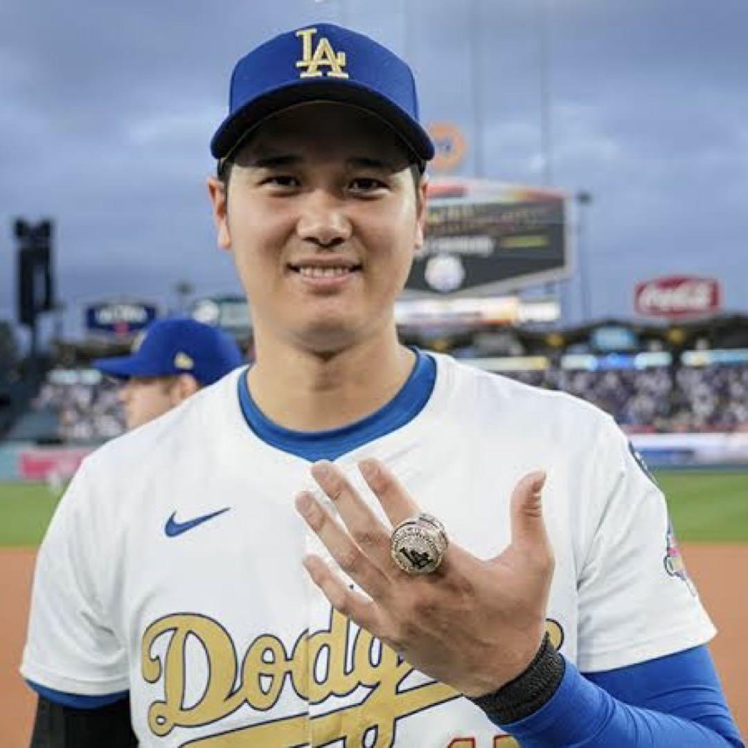 非売品 ドジャース 大谷翔平 チャンピオンリング 特製ケースミニ