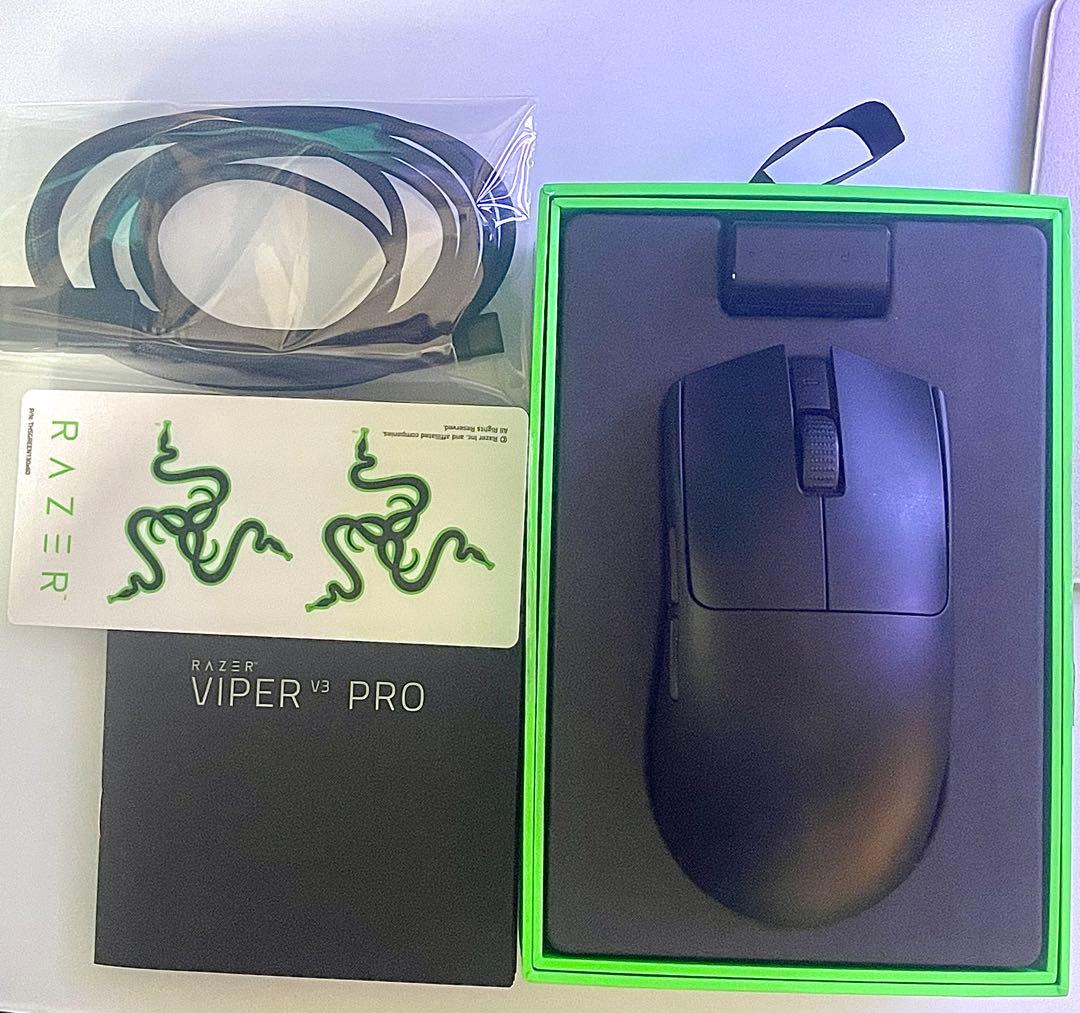 Razer Viper v3 pro マウスパッドartisan 零付き