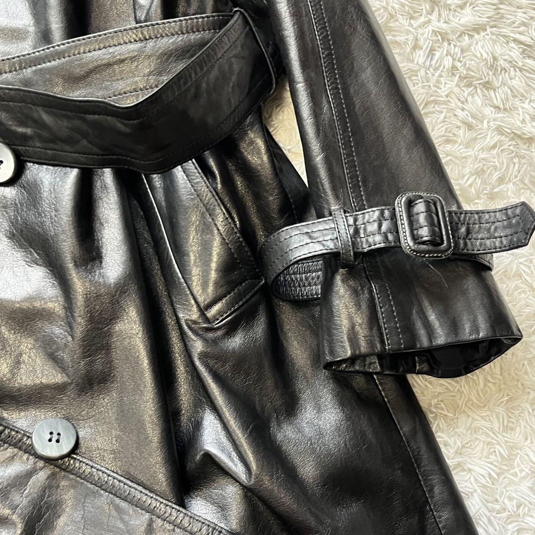 ジャケット・アウター Rare archive leather coat Y2K grunge