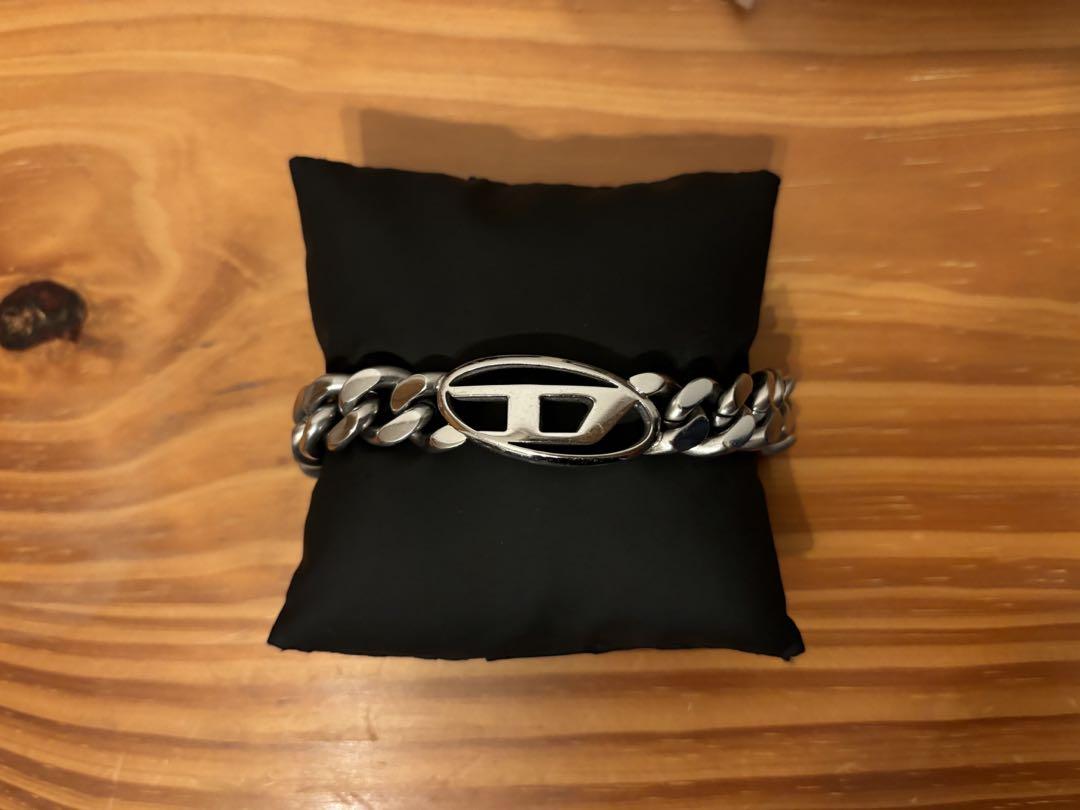 DIESEL ブレスレット DX1432 Dロゴ メンズ
