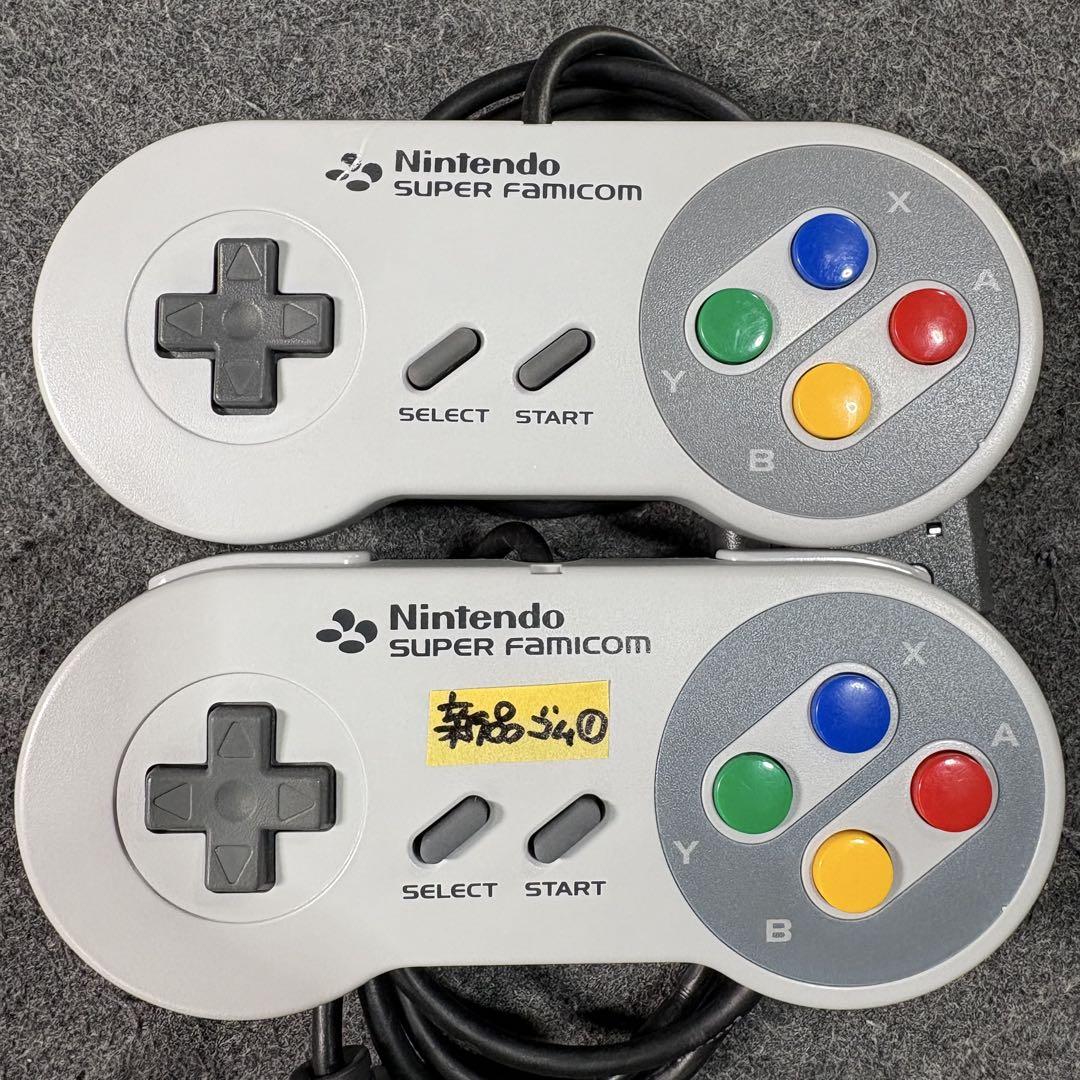 美品・分解ゴム交換】スーファミコントローラー 2個セット