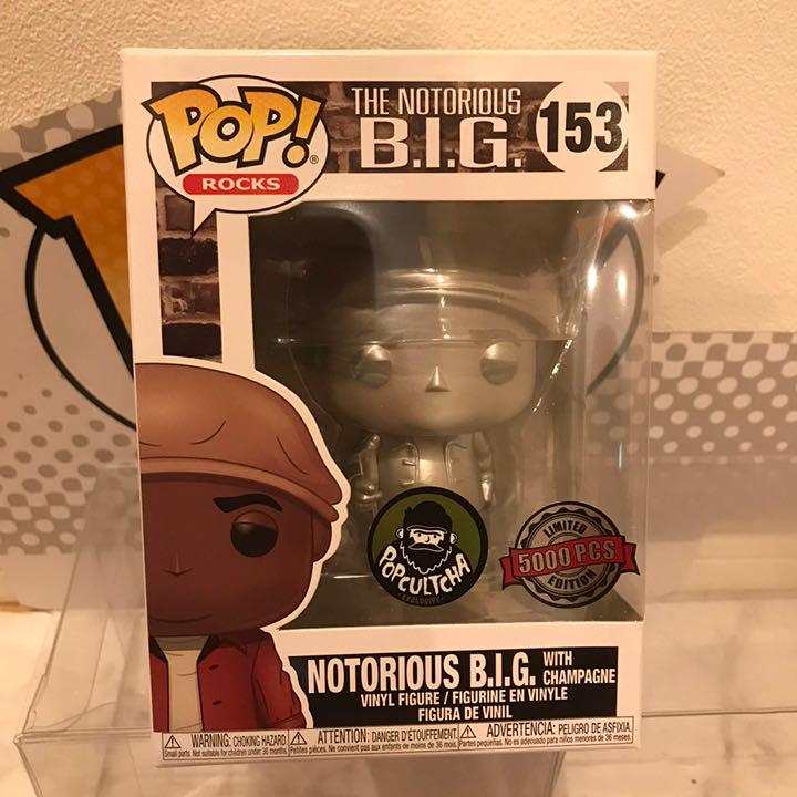 激レアFUNKO POP! ノトーリアス・B.I.G. プラチナ 5000個限定
