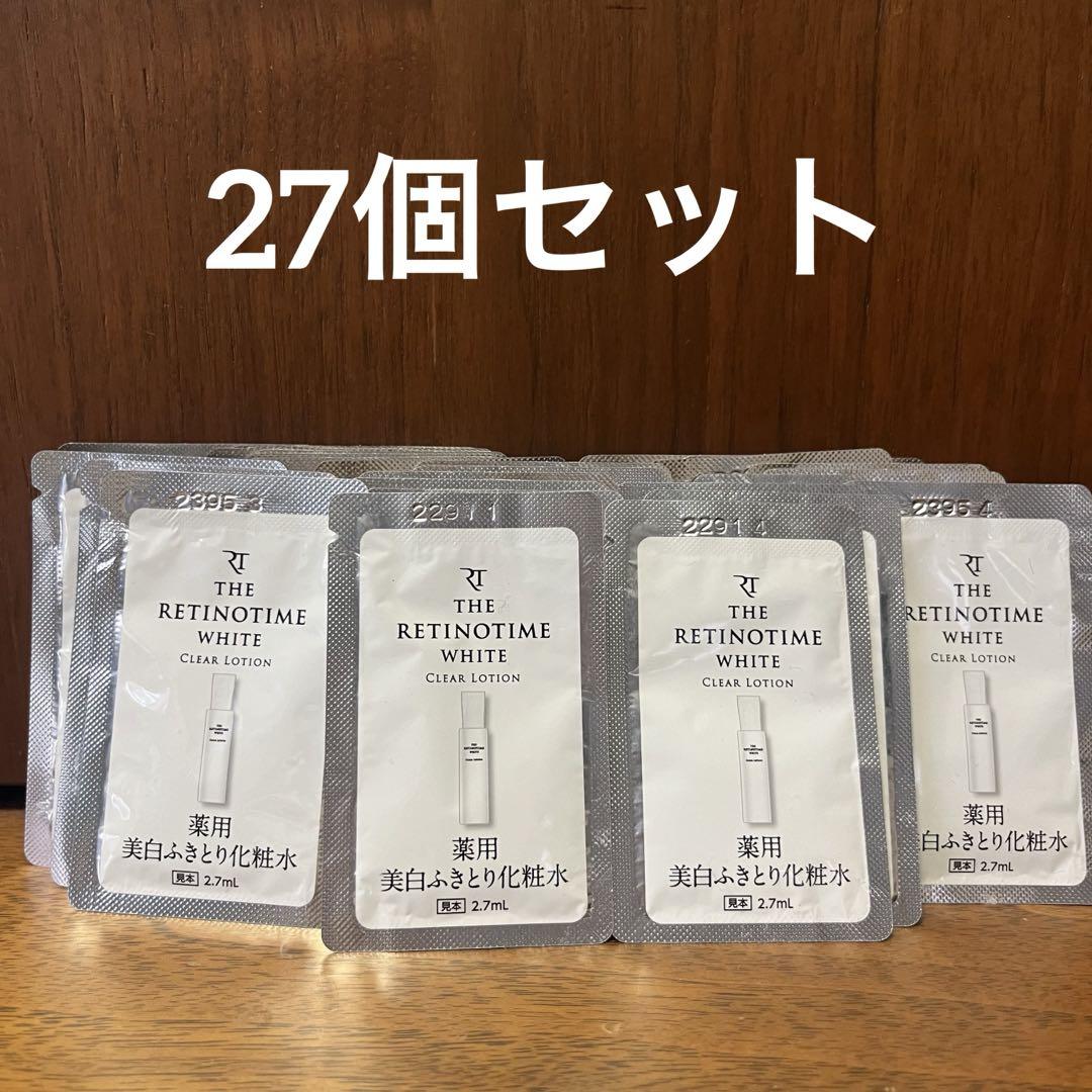 EstheFact Wrinkle White　未使用品・使いかけ　まとめ売り ザレチノタイムホワイト 美白ふきとり化粧水 27枚セット - メルカリ