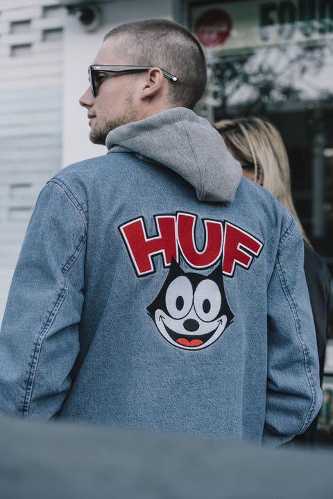 有名なブランド HUF デニムジャケット - Gジャン/デニムジャケット