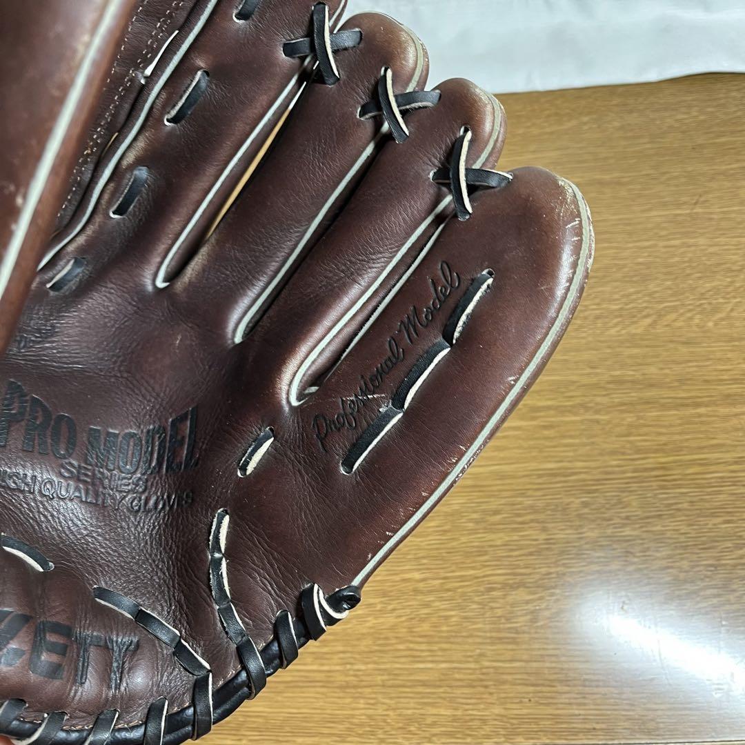 ZETT 一般軟式 グローブ グラブ プロモデル 大人用 オールラウンド 極美品