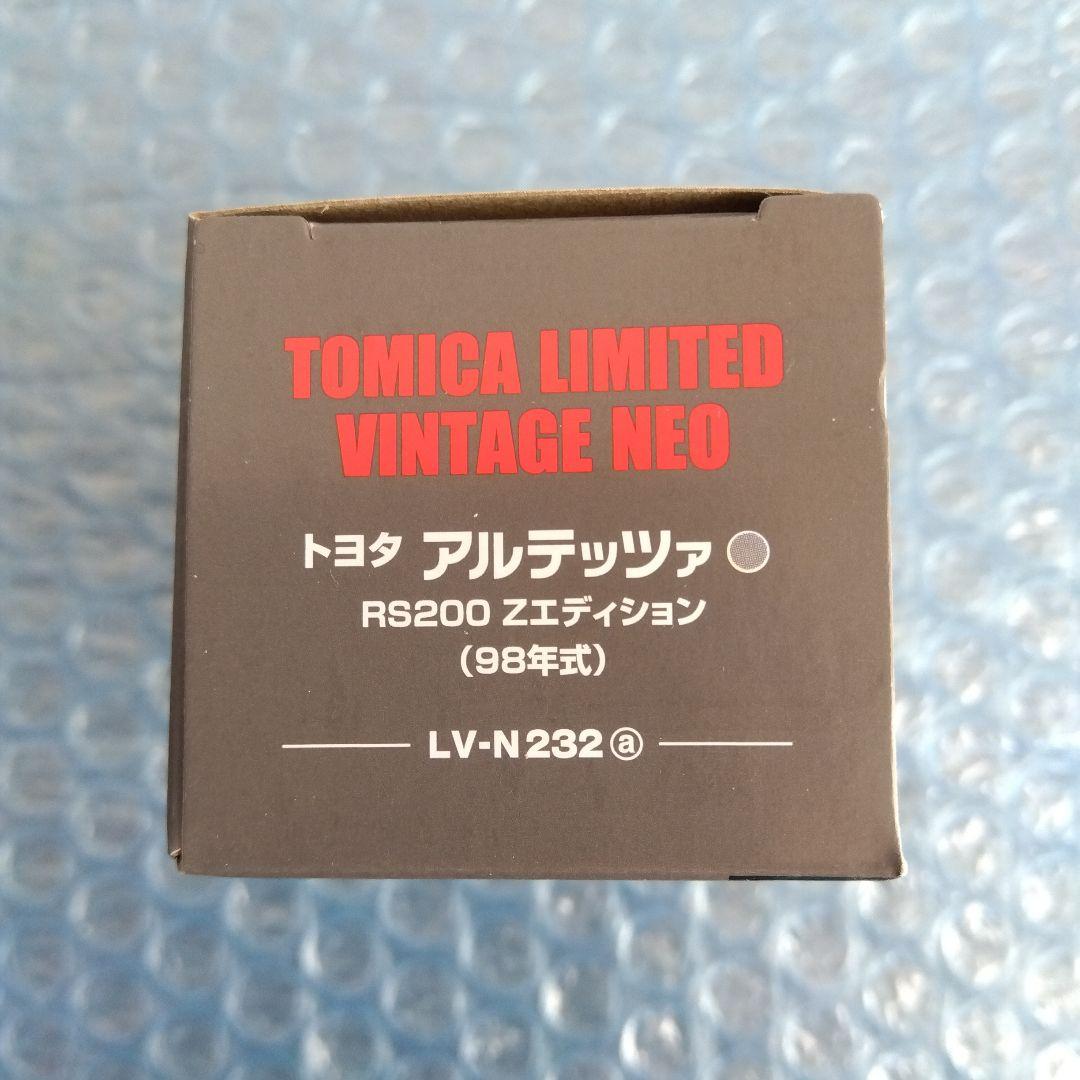 トミカリミテッドヴィンテージ　LV-232a　トヨタアルテッツァ　RZ200
