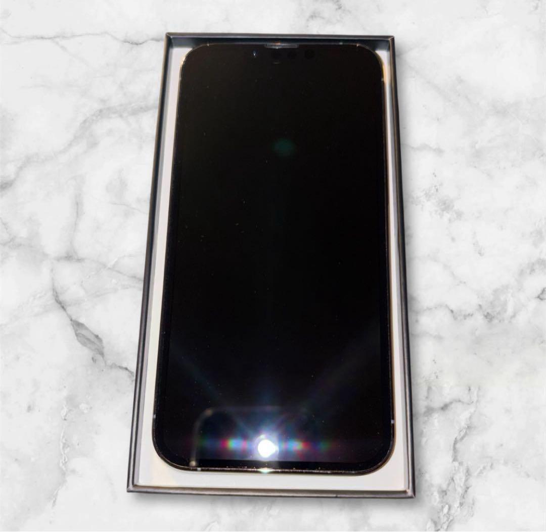 美品 iPhone 13 Pro (128GB) バッテリー100% 中古B iPhone13 Pro 128GB バッテリー 100% MLUH3J/A - 3107