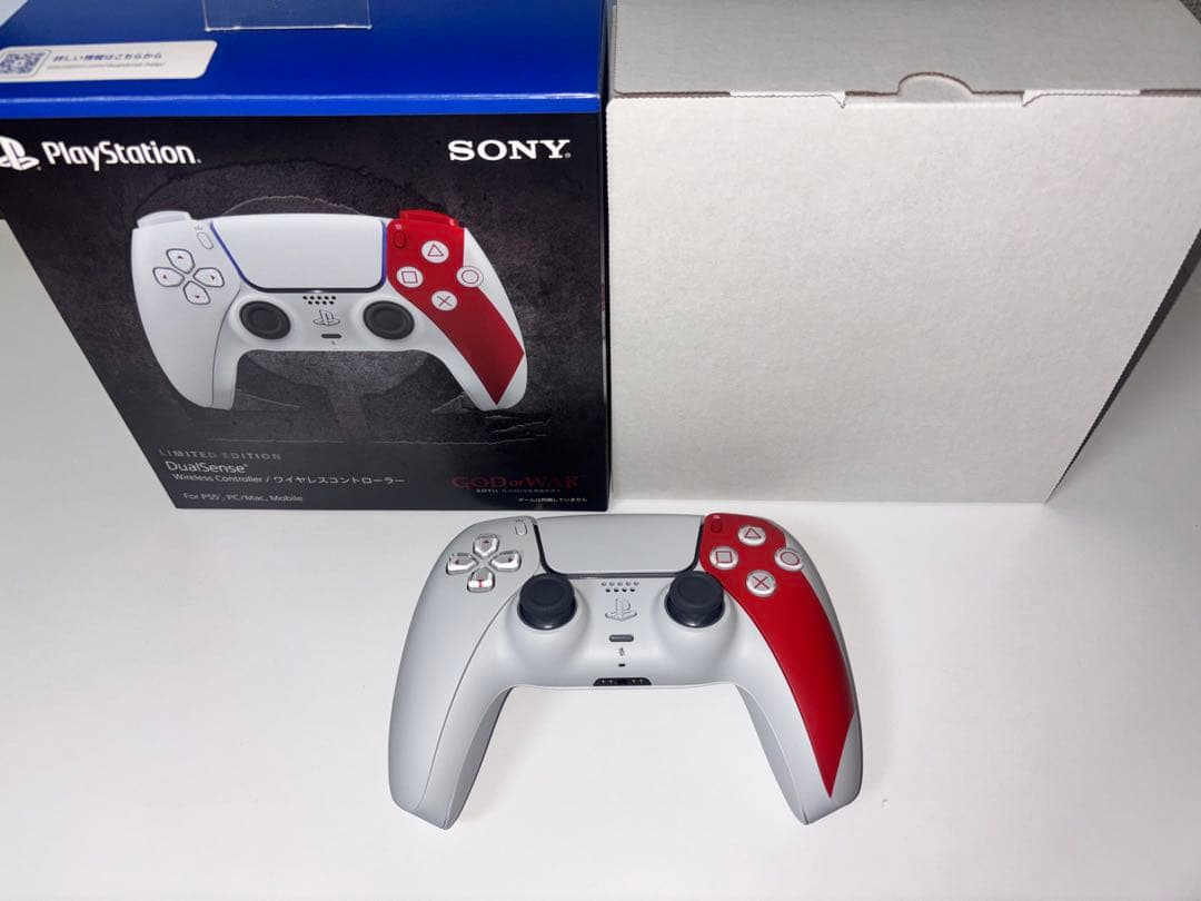 PS5 デュアルセンス ゴッド・オブ・ウォー 20th リミテッドエディション