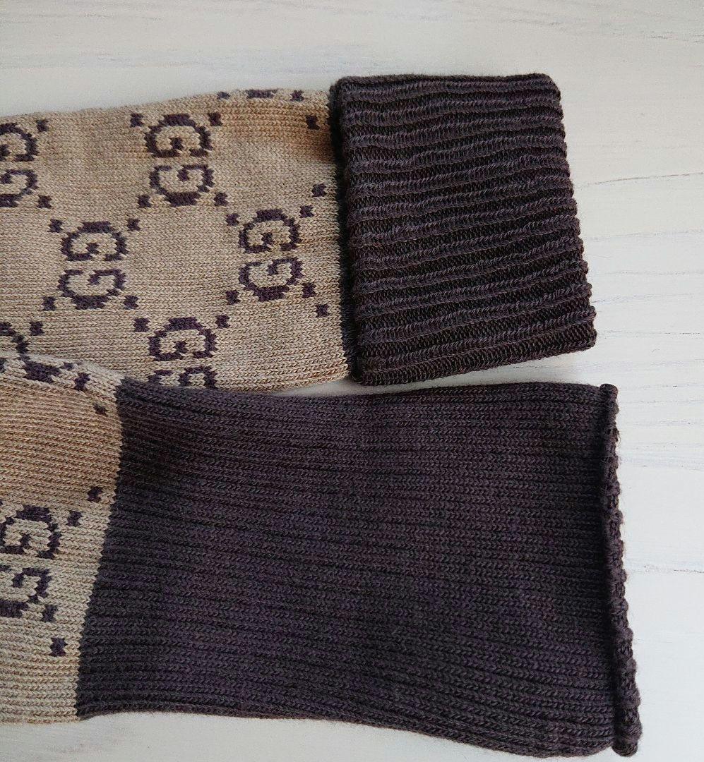 美品 正規品【GUCCI】GG柄 ソックス  靴下
