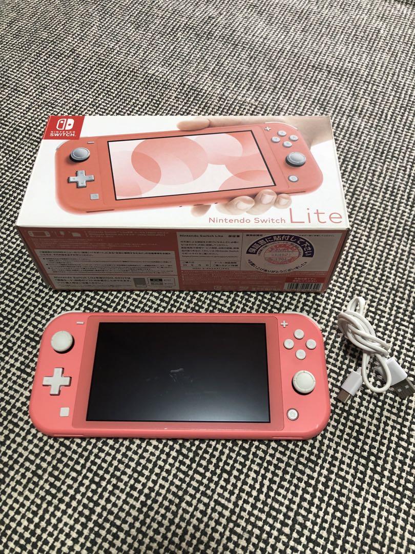 Nintendo Switch Lite コーラルピンク