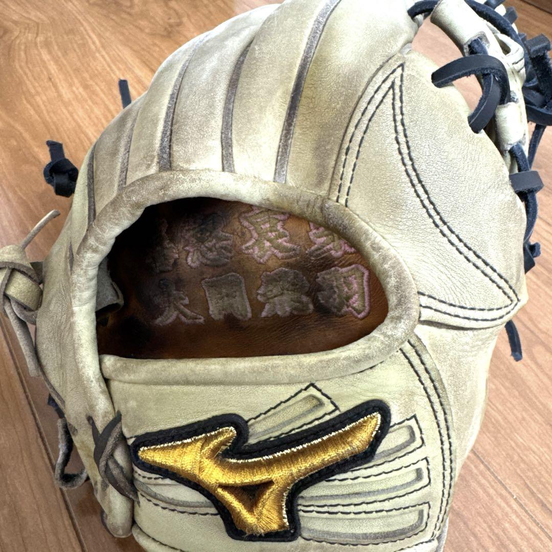 【波賀ジャパン】ミズノプロ　硬式内野手用グローブ　坂本モデル　軟式にも