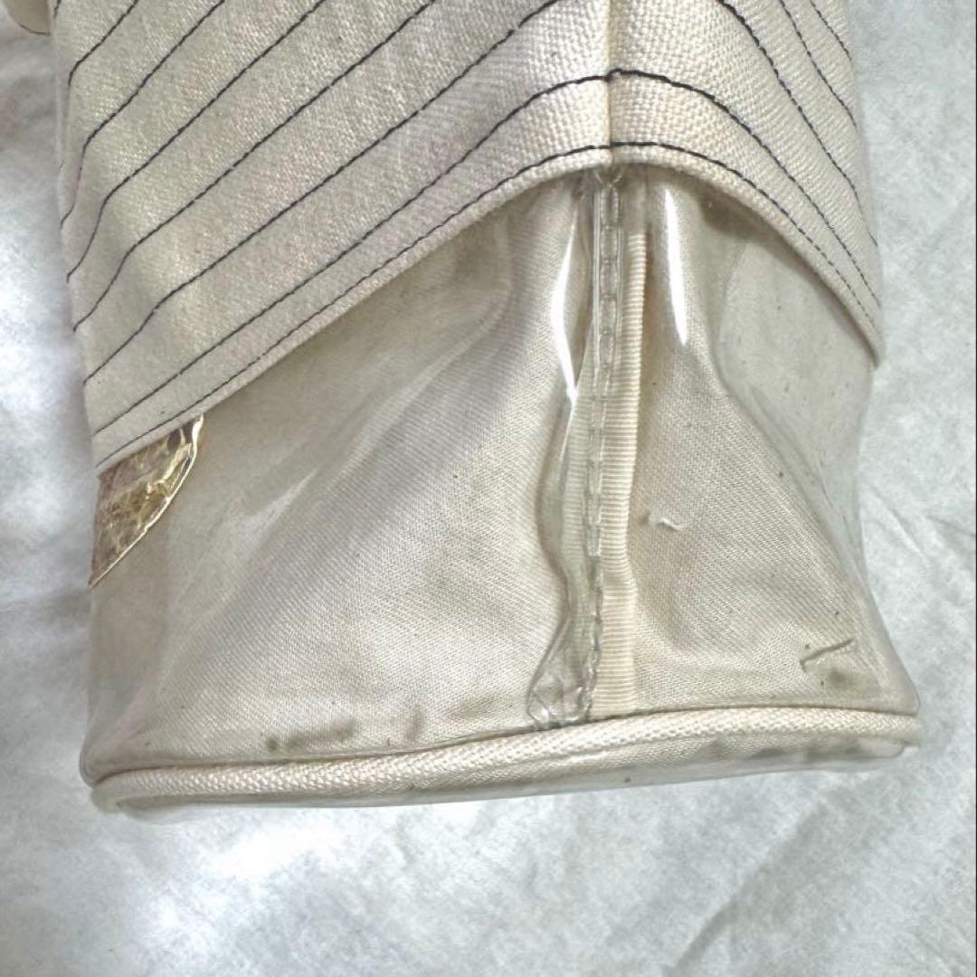 theater products バンブーハンドルハンドバッグ 小 帆布