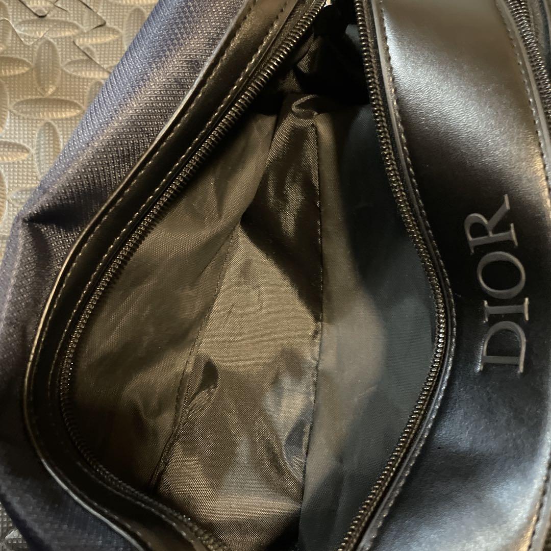 美品　Dior クラッチバッグ ネイビー　本物