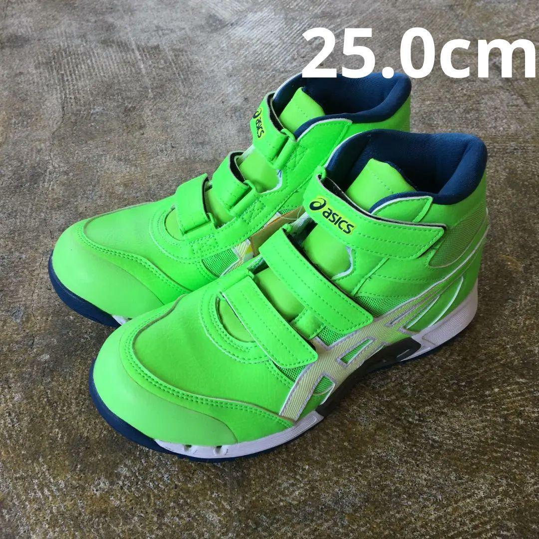 新品 25.0cm ASICS WINJOB CP308 AC 安全靴 限定色