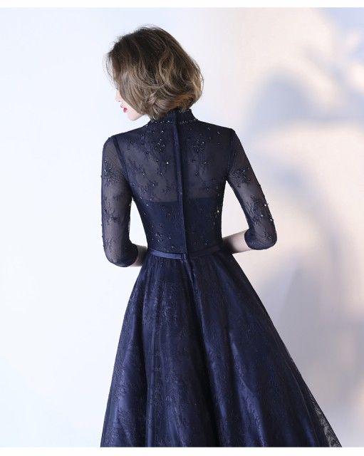 袖ありミモレ丈ドレス パーティドレス 結婚式 二次会 owpHx-m75510623433 二次会ドレス 花嫁 新品NEW