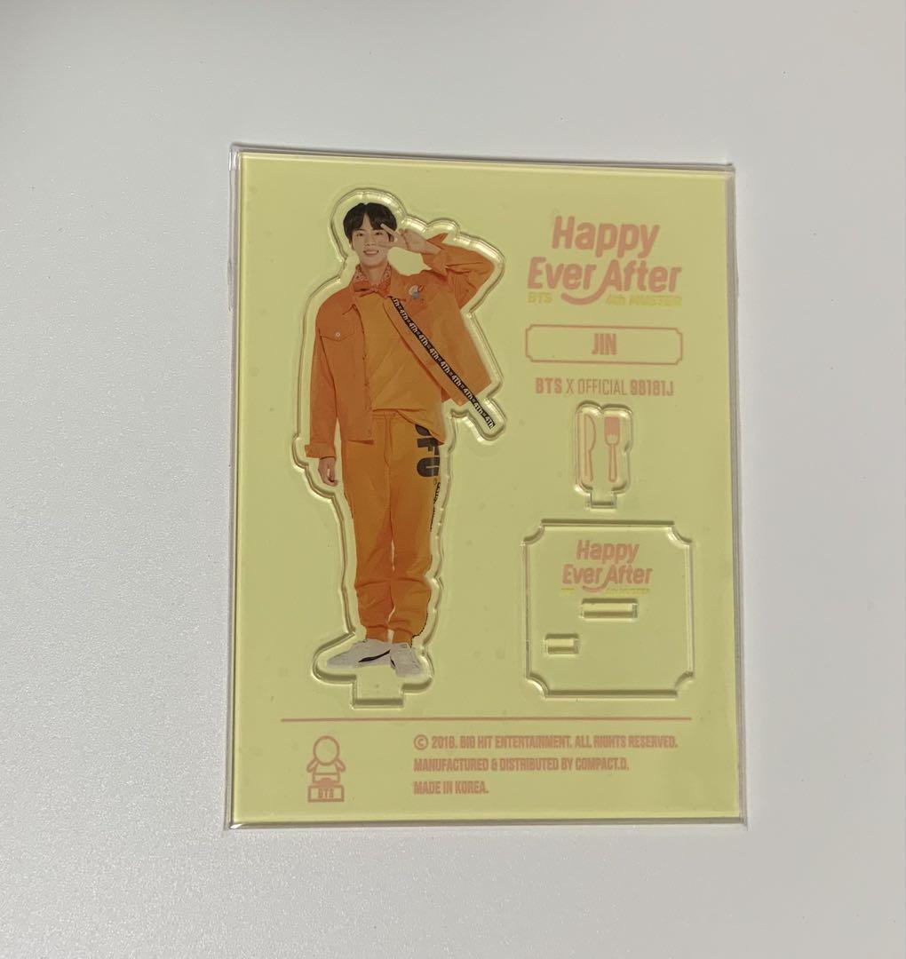 防弾少年団(BTS) - (美品)BTS 公式　アクリルスタンド　ソクジン　 9点 防弾少年団(BTS) - (美品)BTS 公式 アクリルスタンド ソクジン 9