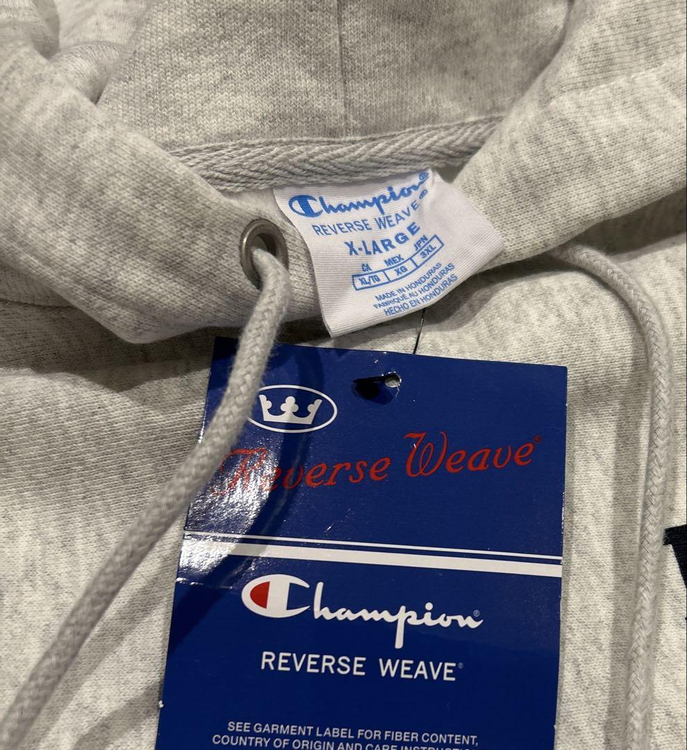 m*i様 日本未発売 XL NAVY CHAMPION リバースウィーブ パーカ