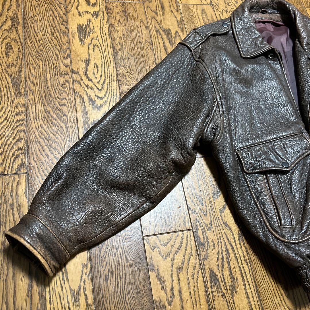 l*e様 A-2フライトジャケット 短丈 XL相当 ヴィンテージ