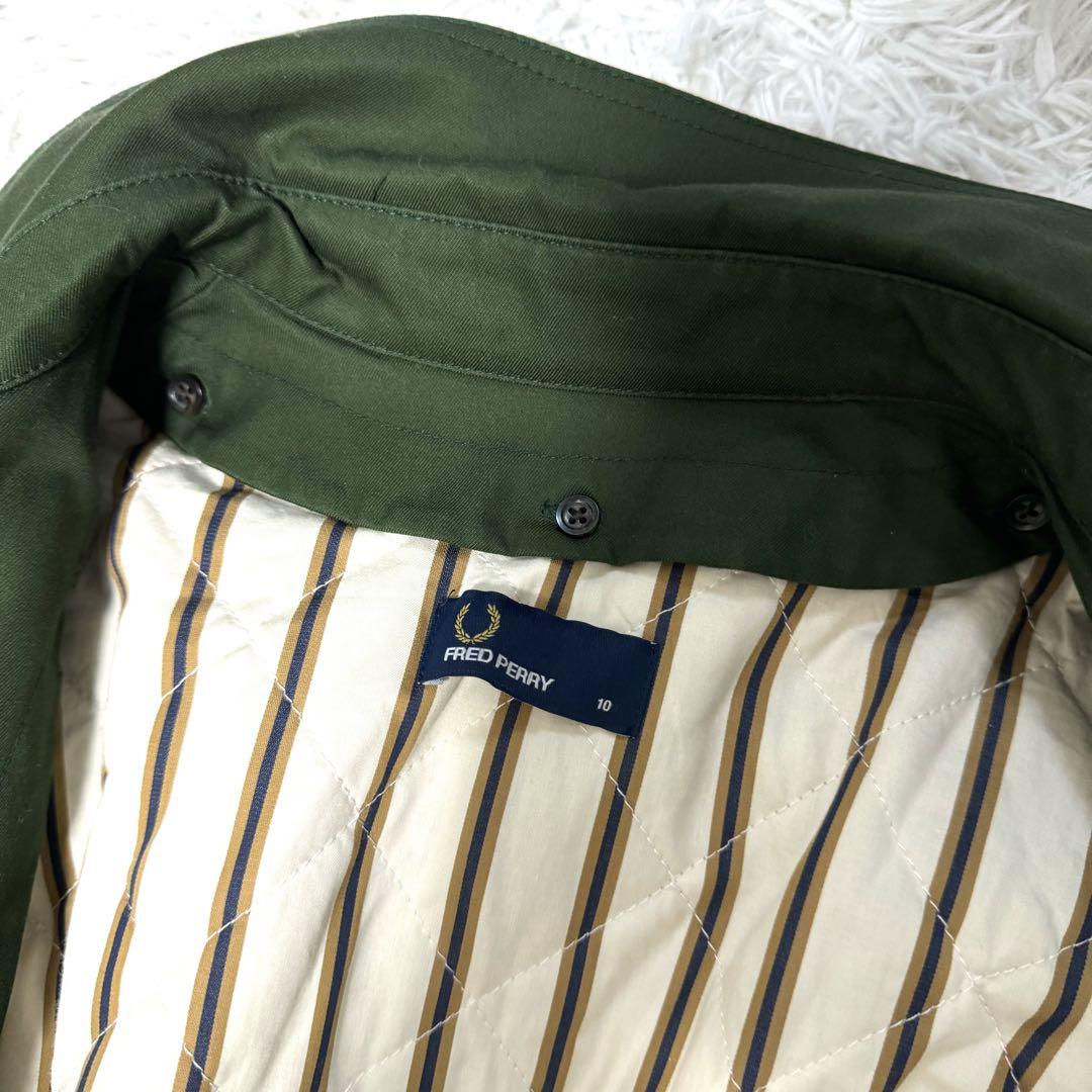 美品✨FRED PERRY フレッドペリー ライナー　ベルト　トレンチコート L