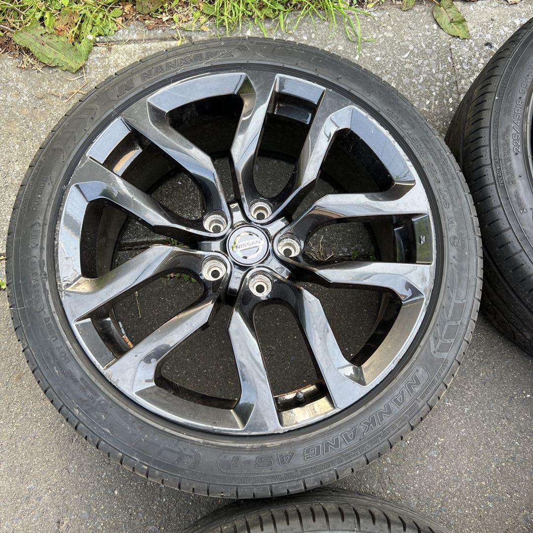 Z34 後期 純正ホイール NANKANG タイヤセット
