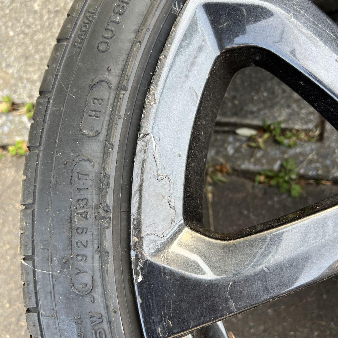 Z34 後期 純正ホイール NANKANG タイヤセット
