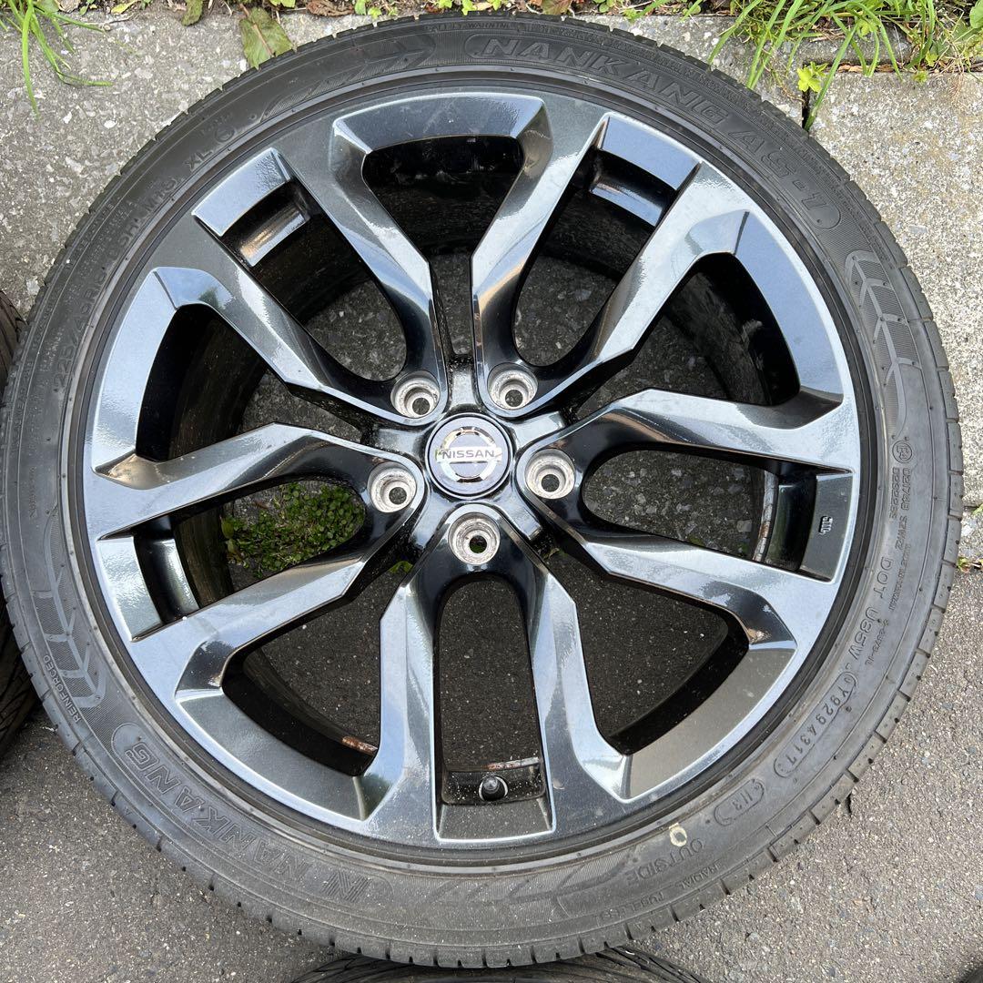 Z34 後期 純正ホイール NANKANG タイヤセット