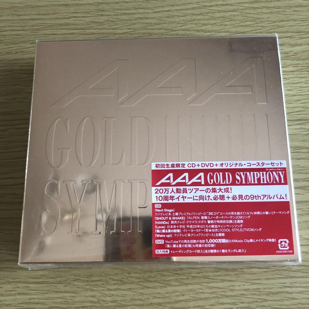 CAL AAA 初回限定版 AAA CD GOLD SYMPHONY【初回限定生産盤】 - メルカリ